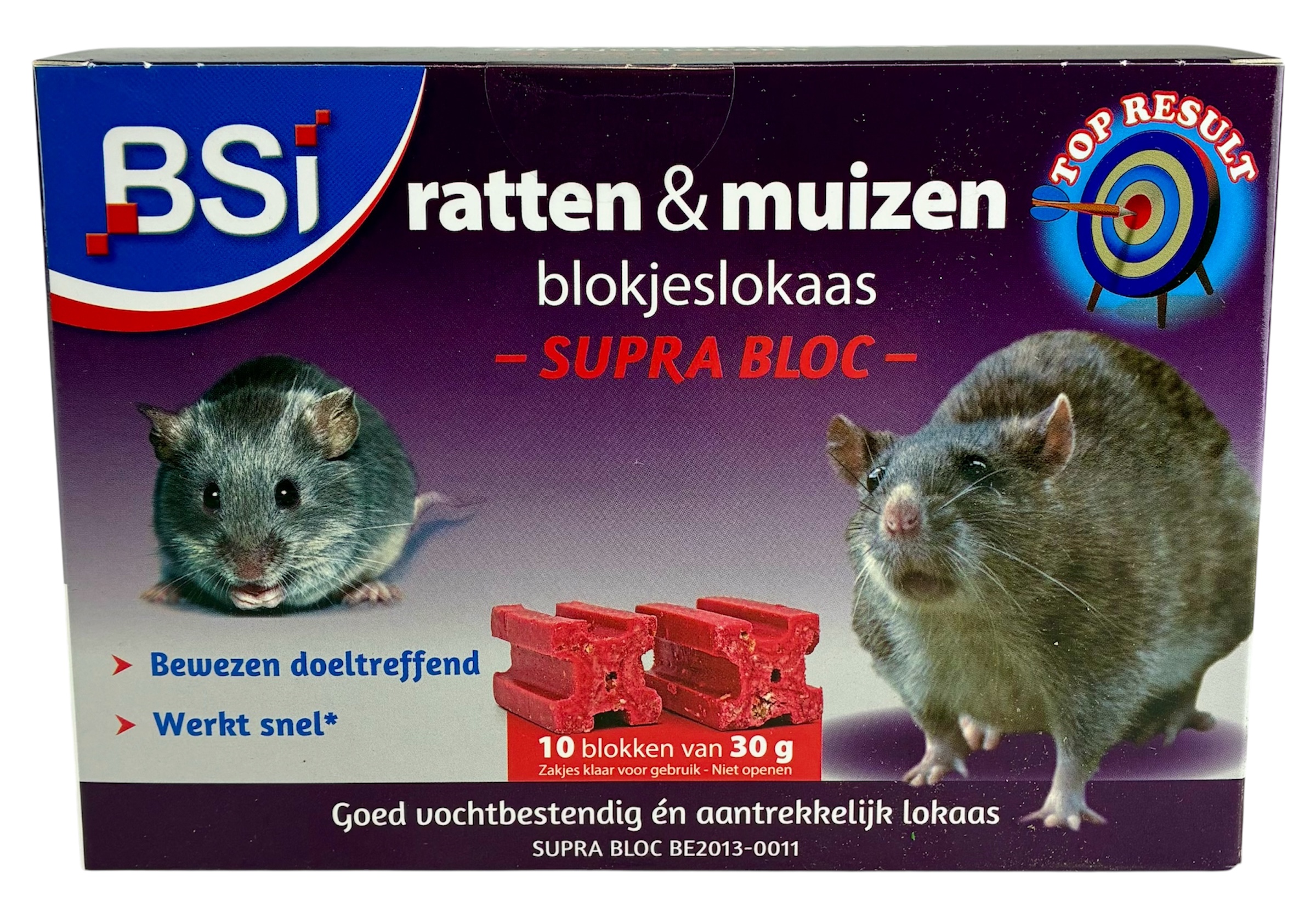 bsi ratssouris 10 supra blocs x 30gr